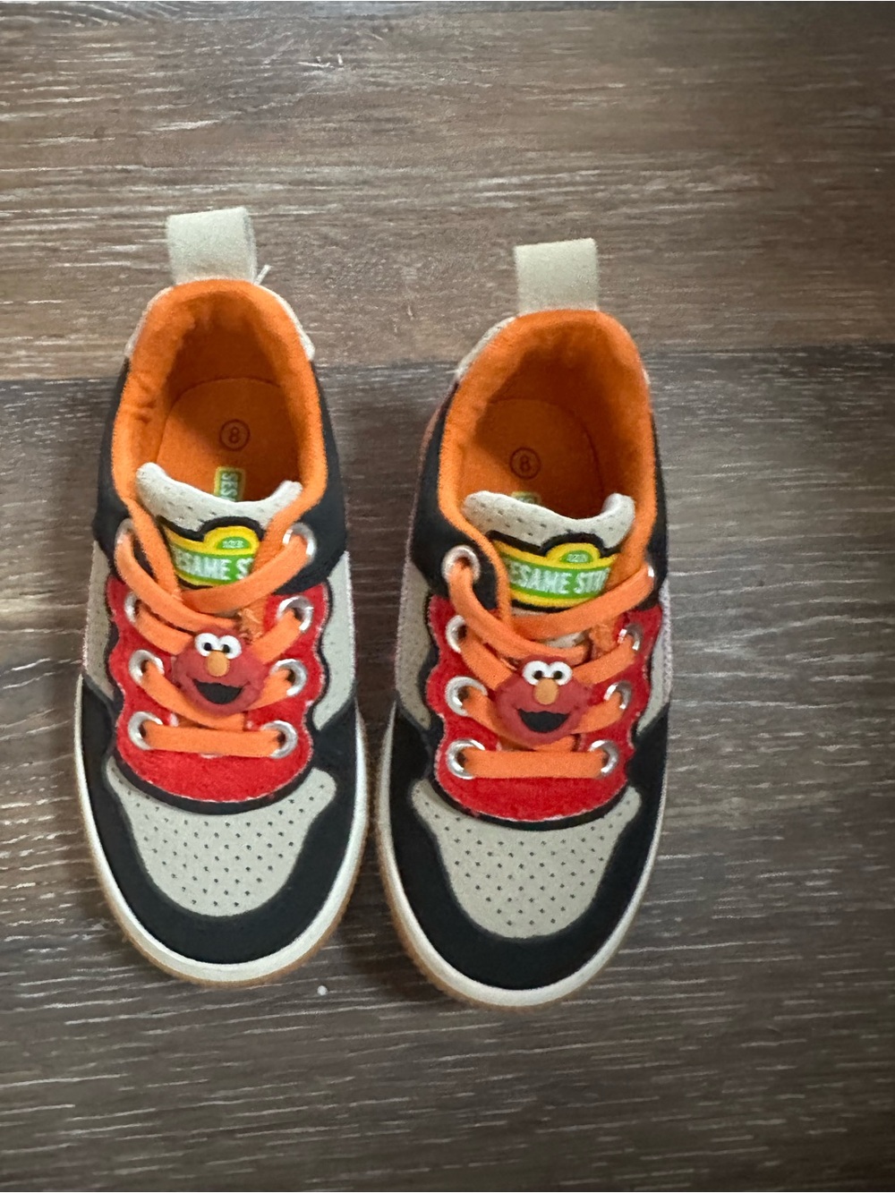 Kids Sesame Street Elmo Multicolor Sneakers